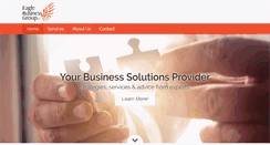 Desktop Screenshot of eaglebusinessgroup.com